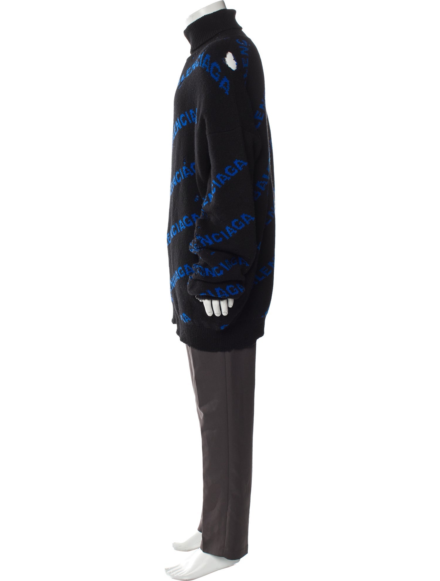 Balenciaga 2018 All Over Pullover